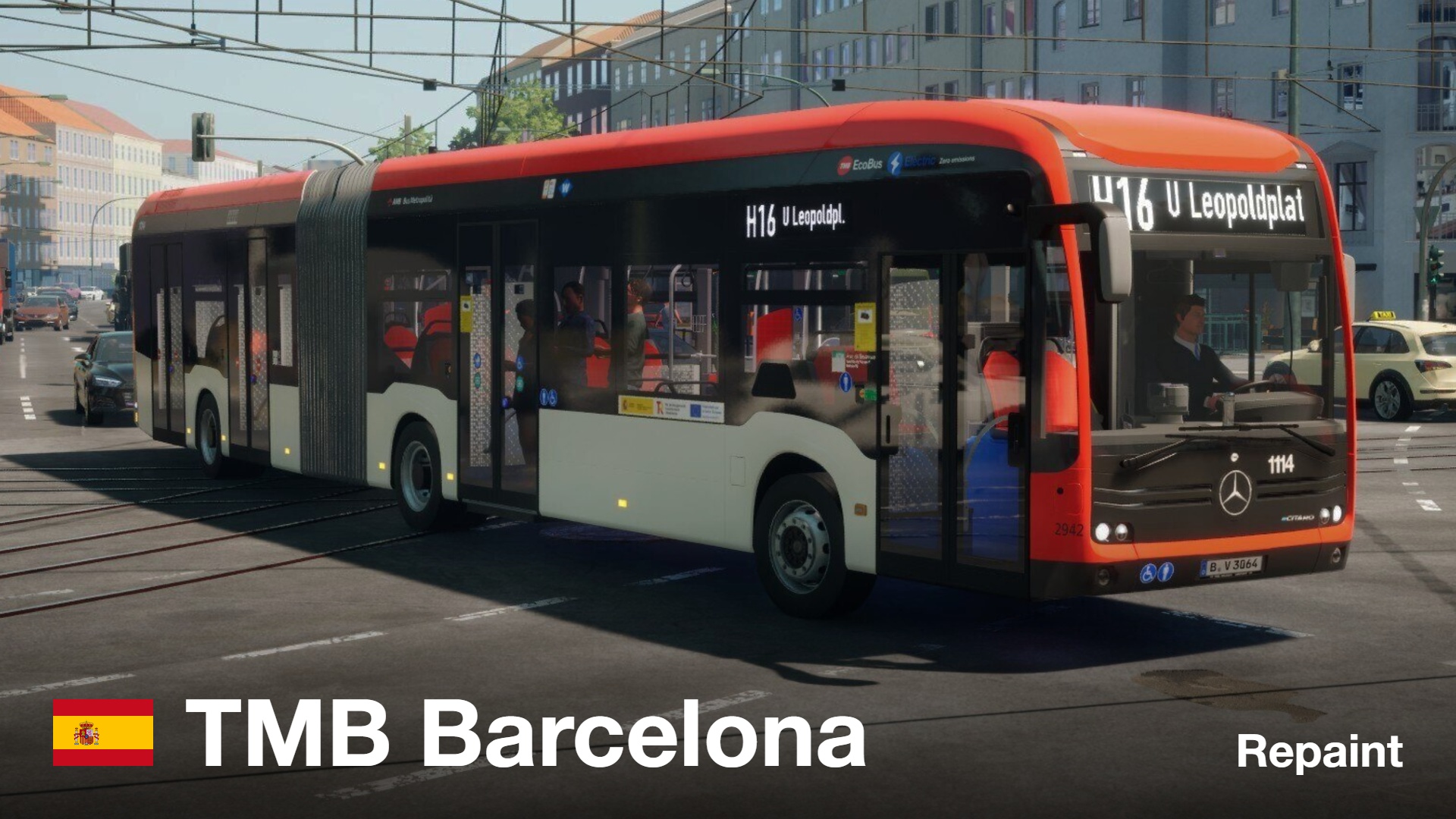 TMB Barcelona | Mercedes-Benz eCitaro (18/4)