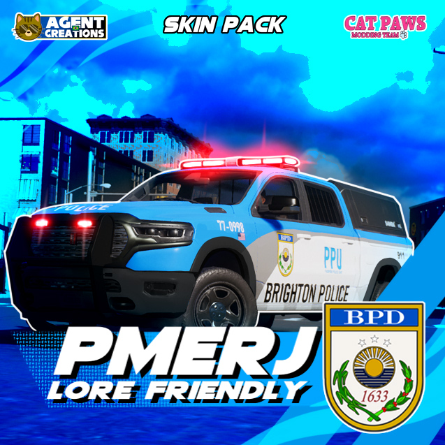 Lore Friendly Rio de janeiro's Military Police Skin Pack
