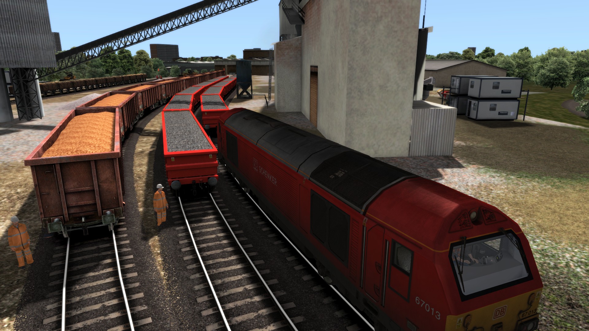 Part 1 67013 Freight Service ( Baroon Yards ) just North of Liverpool Street to Shenfield