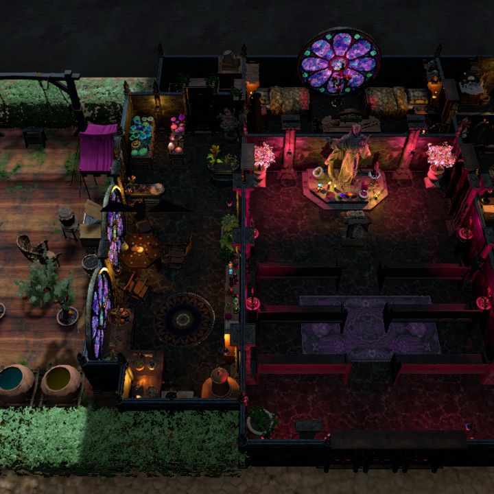 Dark chapel of Shintimir
