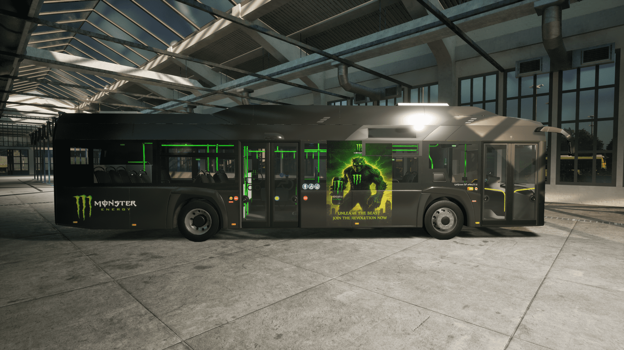 Solaris Urbino 12m 2D Monster Energy