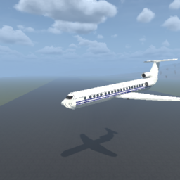 [AI] Softbody AIR LINER Boeing 727-200 Crash Test
