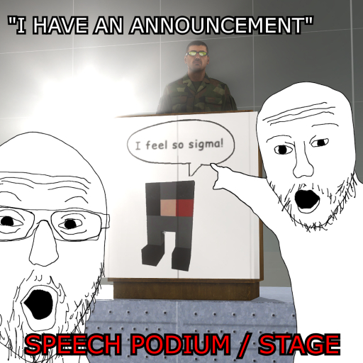 Shaleshock's Speech Podium / Stage