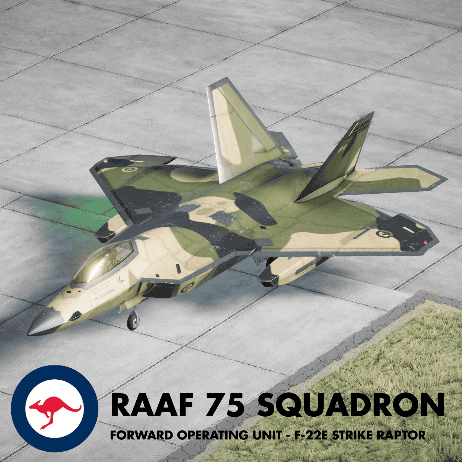 RAAF 75 Squadron Forward Operating Unit - F-22E Strike Raptor preview