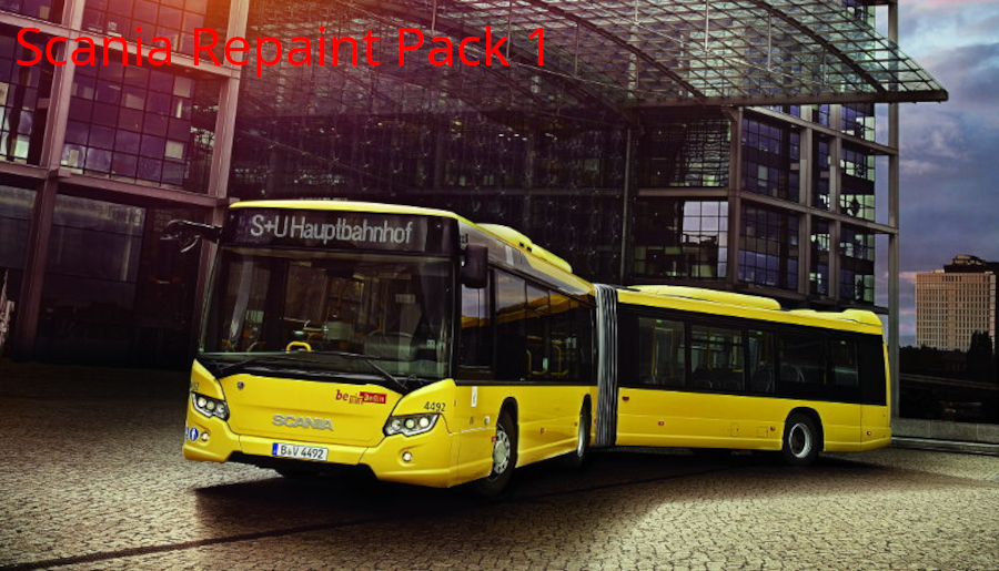 Scania Repaint Pack 1