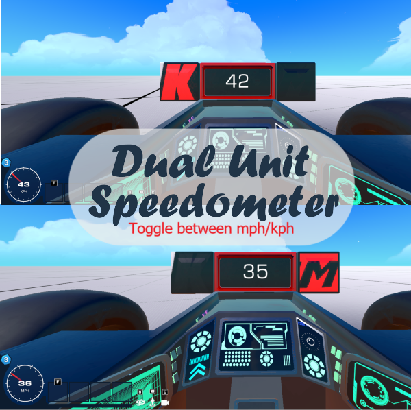 Dual Unit Speedometer