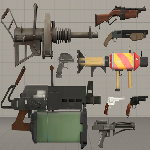 Team Fortress 2 Enhanced Weapons Pack #16 (Props)