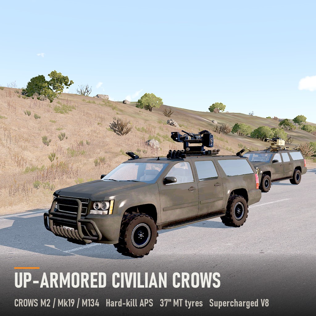 Up-Armored Civilian CROWS