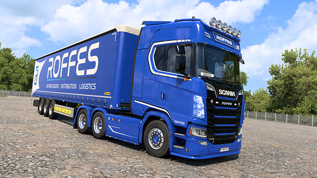 Roffes Transport - Scania S & WIelton Trailer
