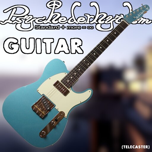 Steam Workshop::Psychederhythm Standard-T Guitar (Telecaster shaped)