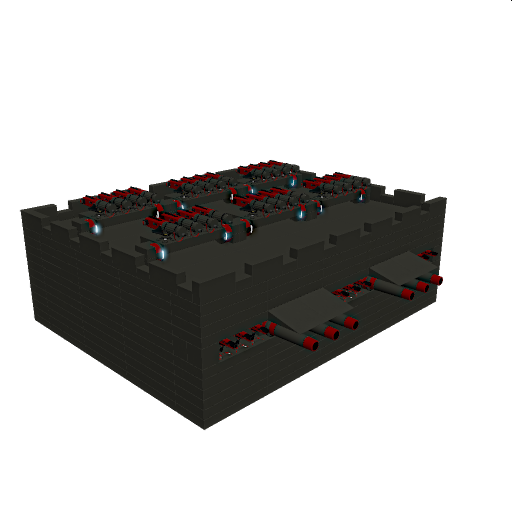 Warlords fully upgraded fort