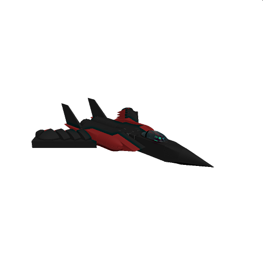 Jet (f15e strike eagle) -Deep Red-