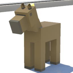 Blocky Animals - Horse