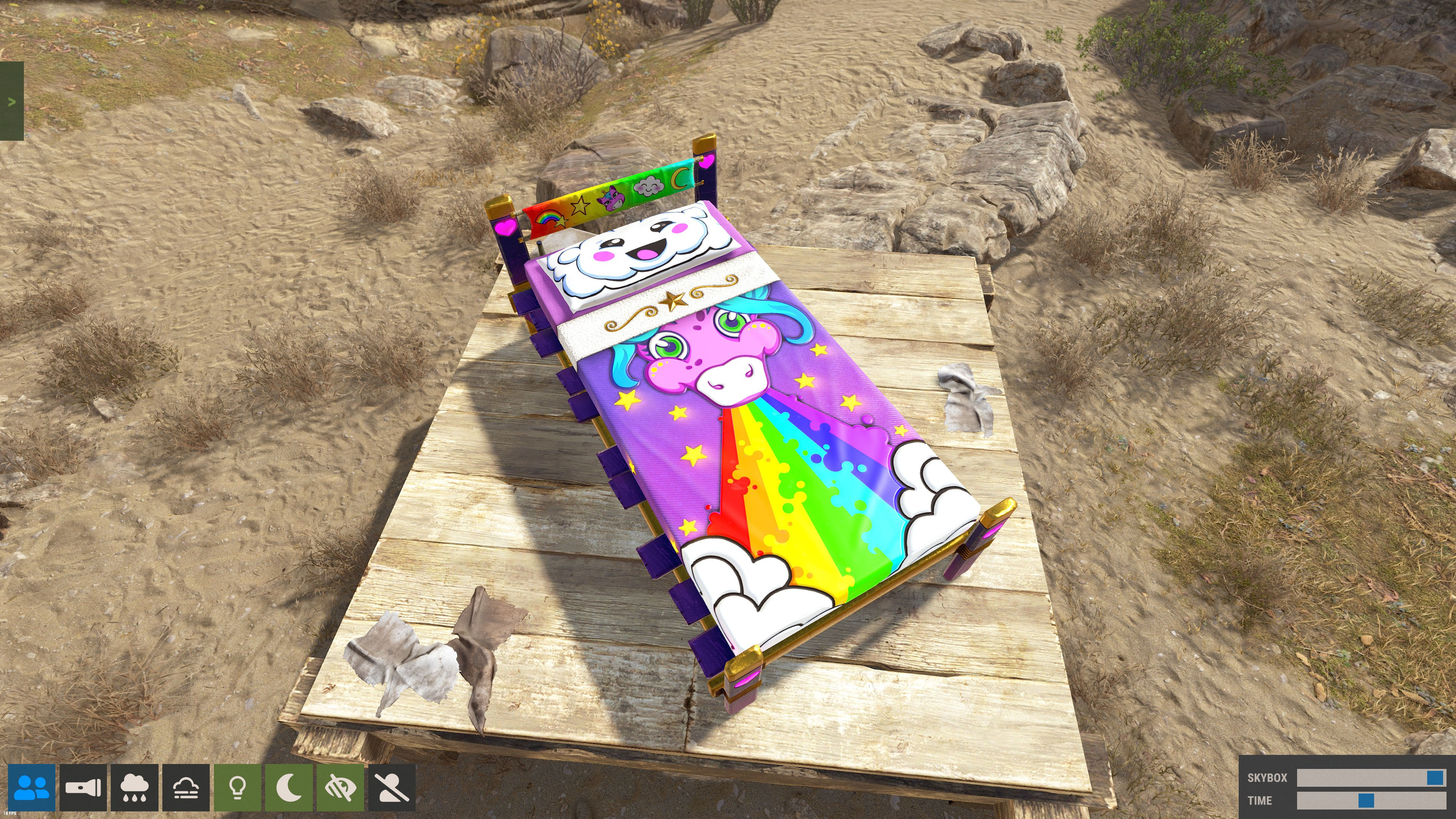 Rainbow Pony Bed screenshot 1