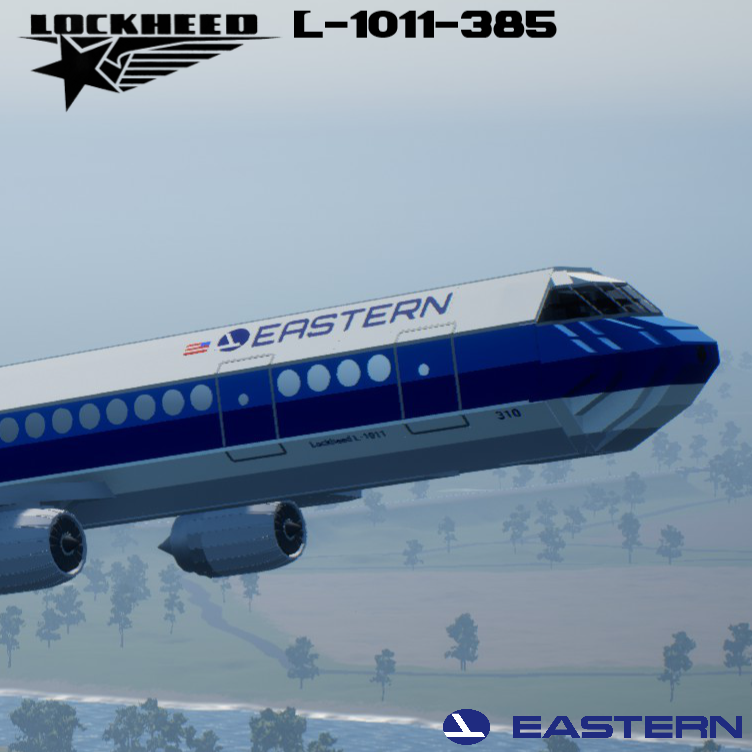 Softbody AIR LINER Lockheed L-1011-385 Eastern Airlines