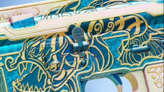 M4A1-S | THE GOLDEN FISH TALE teal (IRIDESCENT)