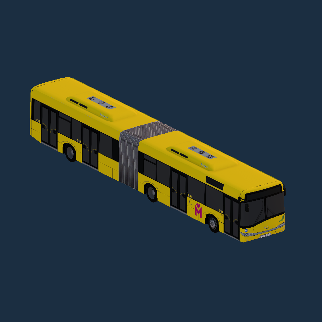 Metropolia GZM - Urbino 18 III (4-drzwiowy)