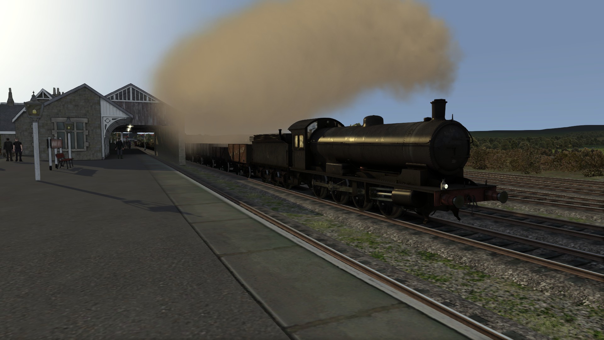 [HS]-Empties to West Auckland (LNER Q6)