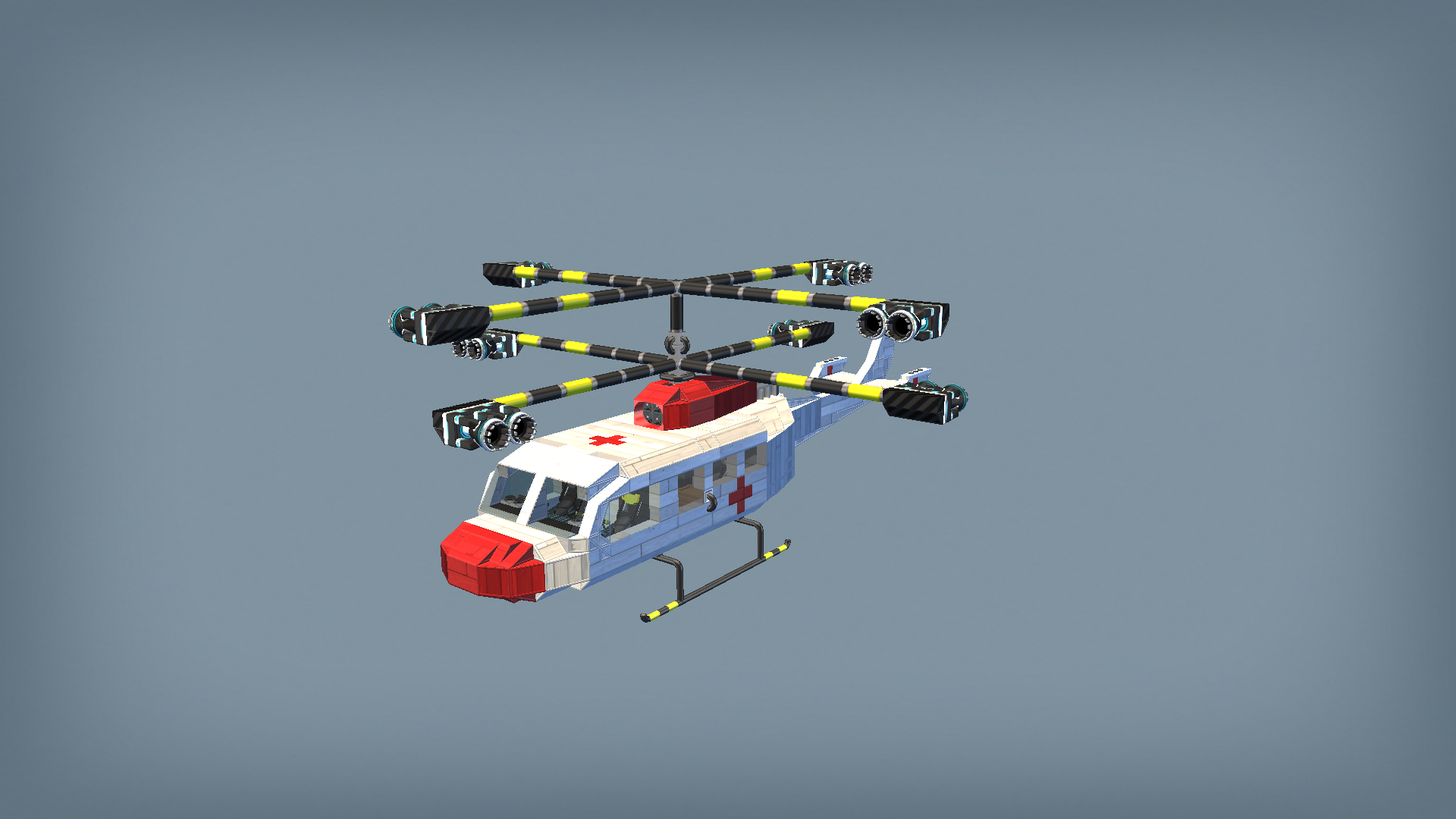 Personal helicopter (rescue version)