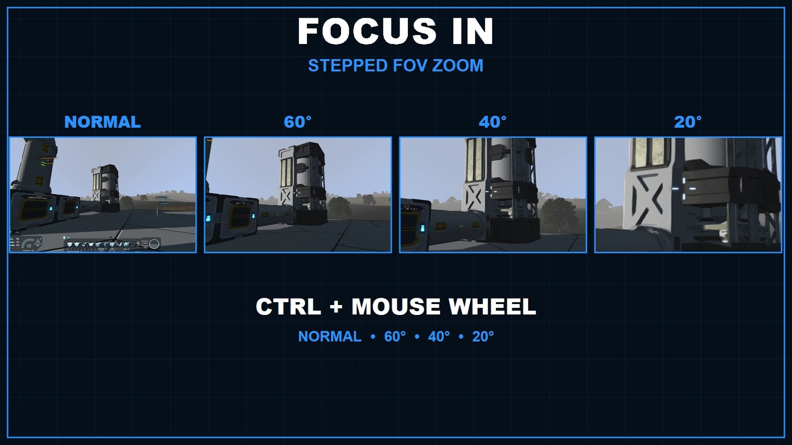 Focus In — Universal FOV Zoom (v0.6.7)