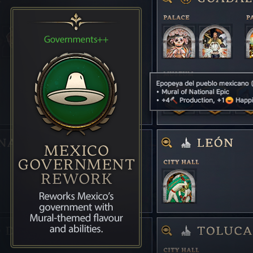 Leugi's Government++: Mexico Government Rework