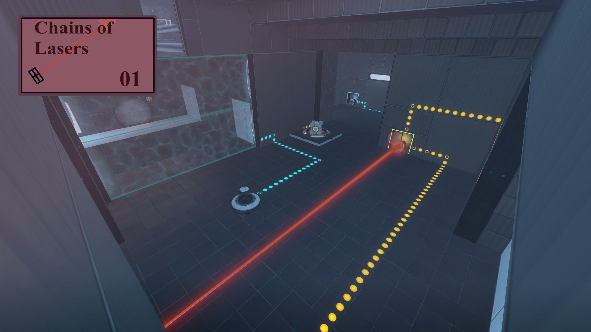 Chains of Lasers