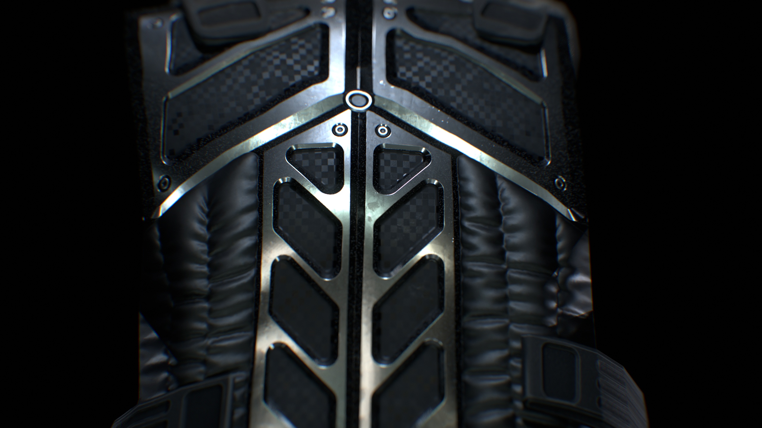 Black OPS Metal Chest Plate thumbnail 3