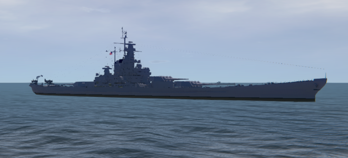 USS BB-64 Washington preview