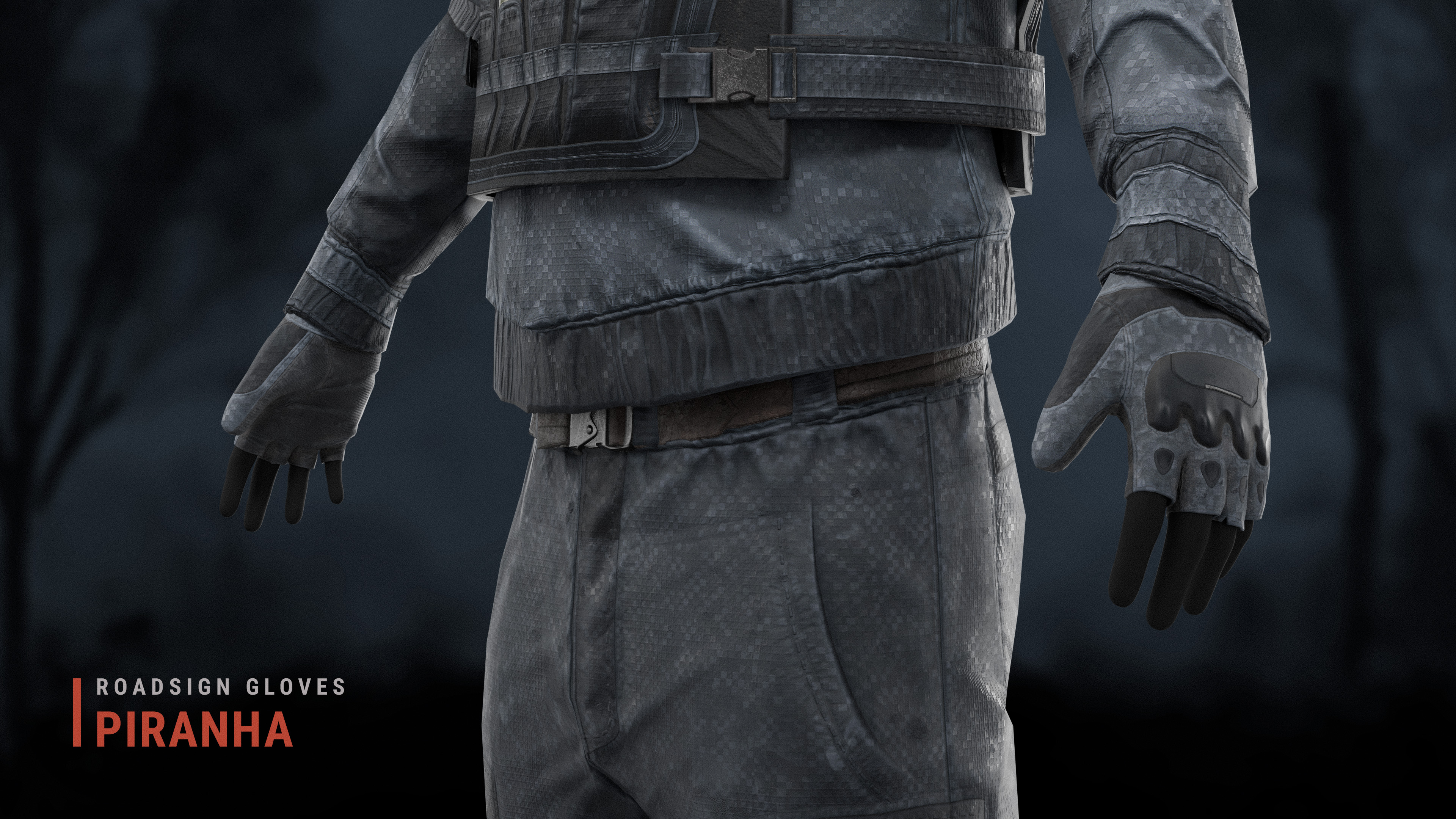 Island Assault Team Roadsign Gloves thumbnail 3
