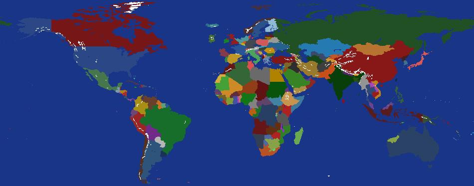 A Totally Normal World Map
