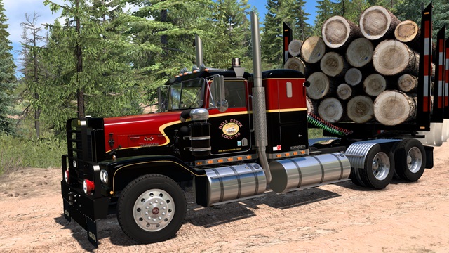 Hell Creek Logging Skin for the 850 Modding KW LW-900. All Cabs