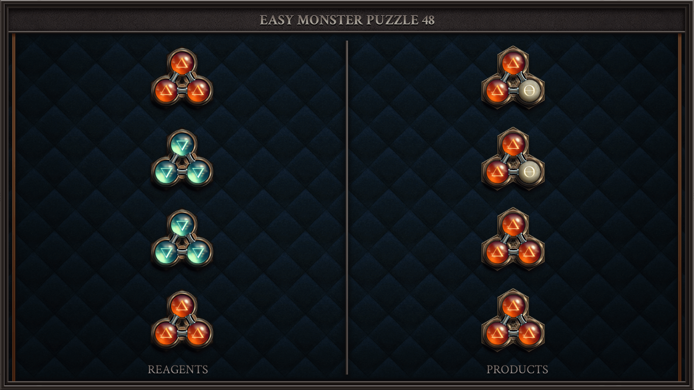 EASY MONSTER PUZZLE 48