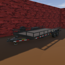 BigTex 14PI Heavy Duty Tandem Axle Pipe Utility Trailer