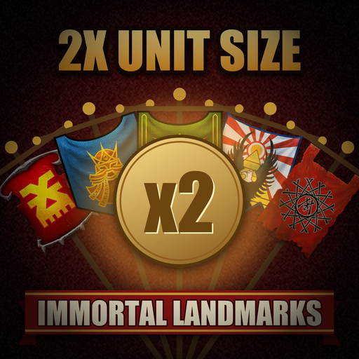 2X Unit Size Patch for Immortal Landmarks