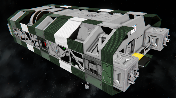 Double Hab & Airlock Container Module