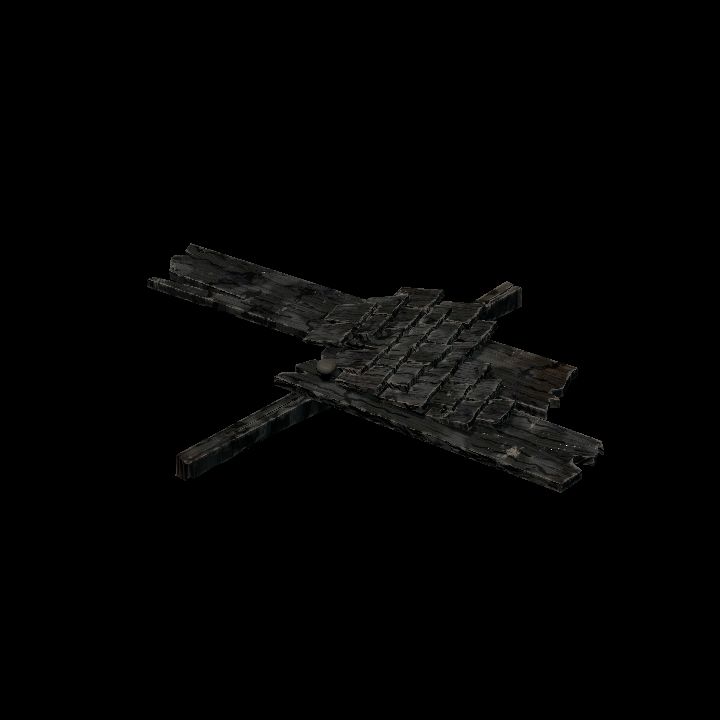 Scorched Roof Debris 2