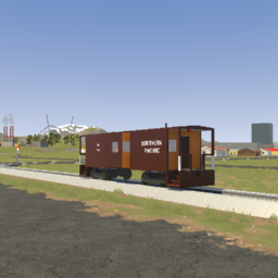 Southern Pacific Bay Window Caboose (Remaster)