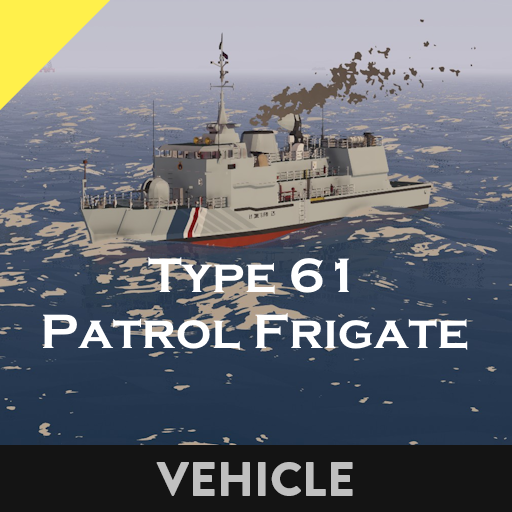 Type 61 'City' Class Patrol Frigate - HM Coastguard (AURN) preview