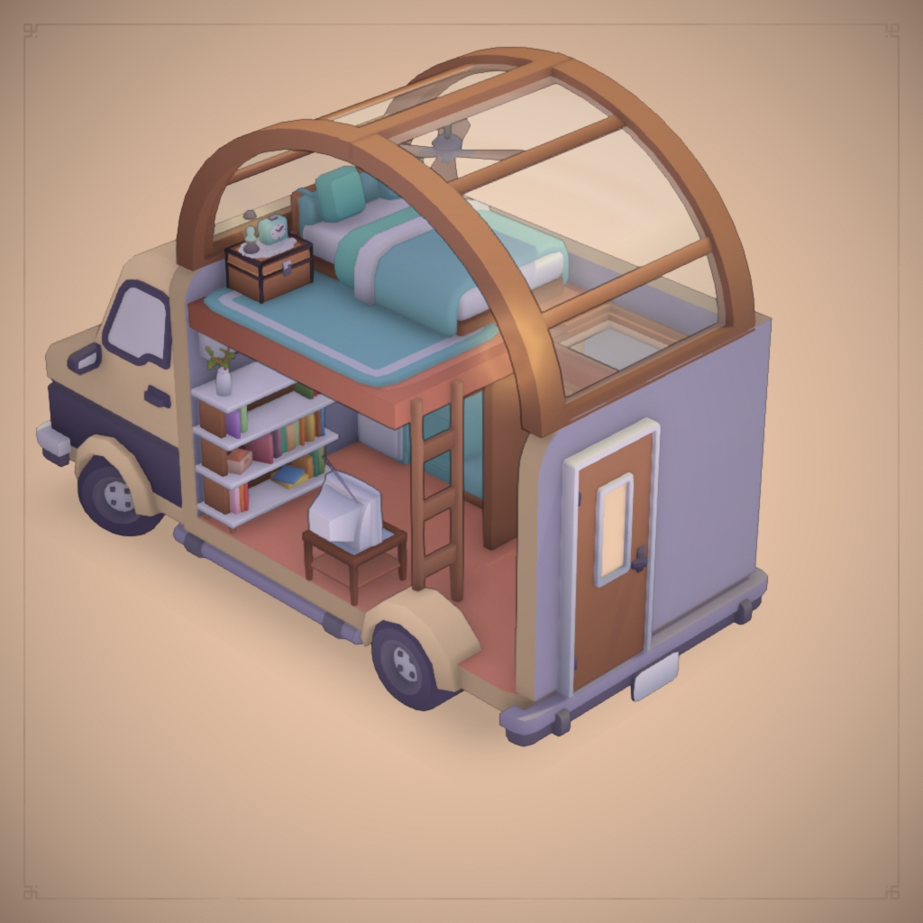 Living A Van Life2 (van with bath and kitchen)