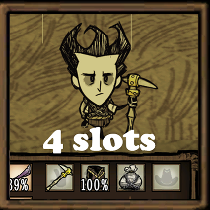 Four Equip Slots