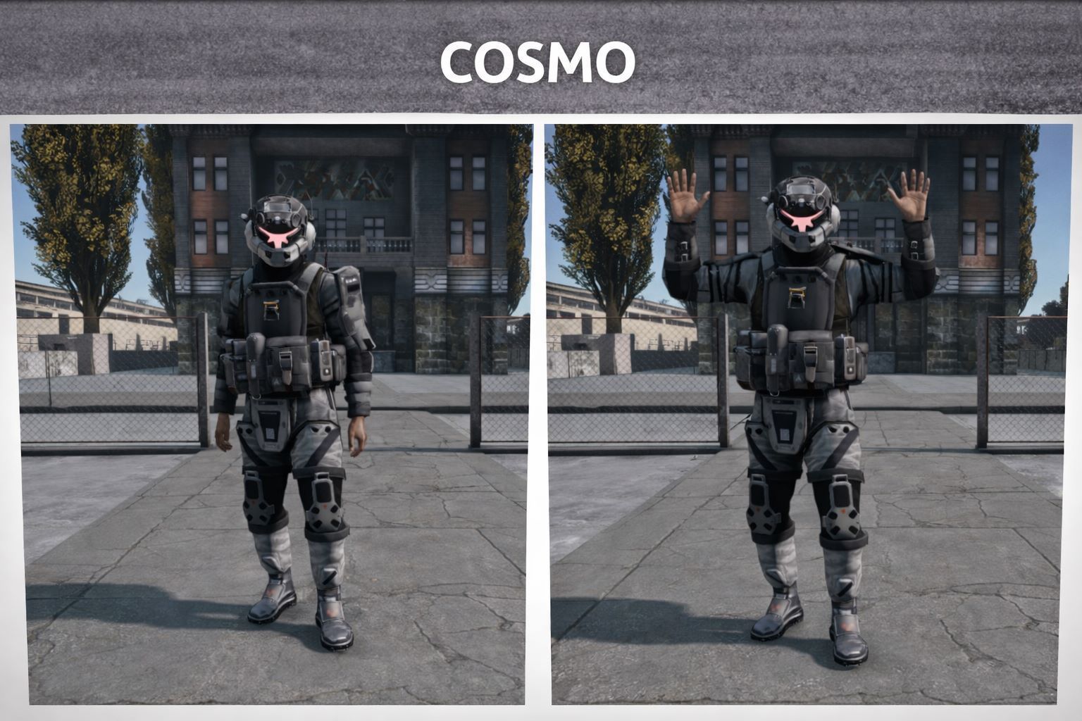 SCI-FI CosmoSoldier Clothes