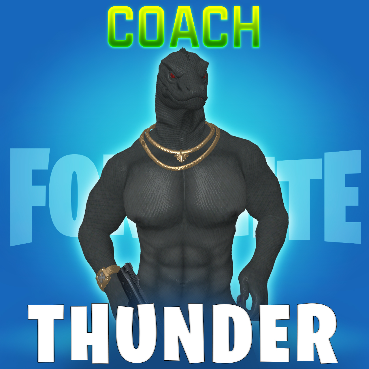 [XCOMM] Fucknite: Thunder Cawk - Coach
