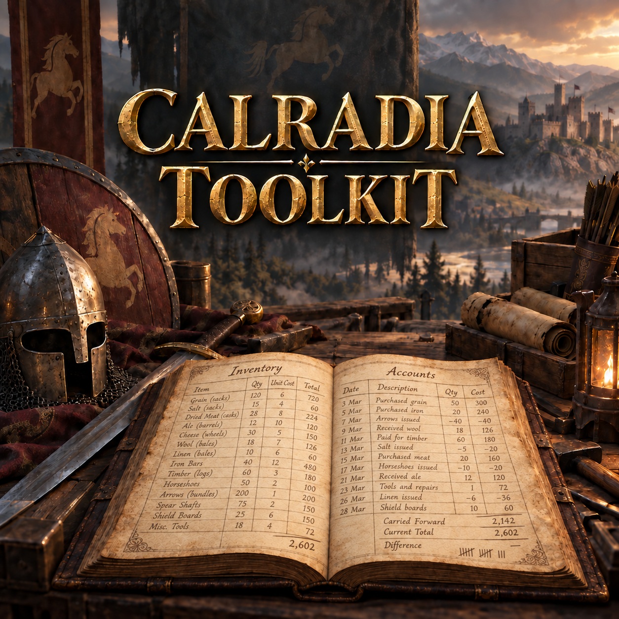 Calradia Toolkit preview