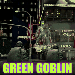 Green Goblin - Glider, Pumpkin Bombs, Slicers, AI Goblins