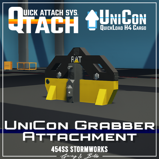 Q9TACH Attachment: UniCon Container Grabber