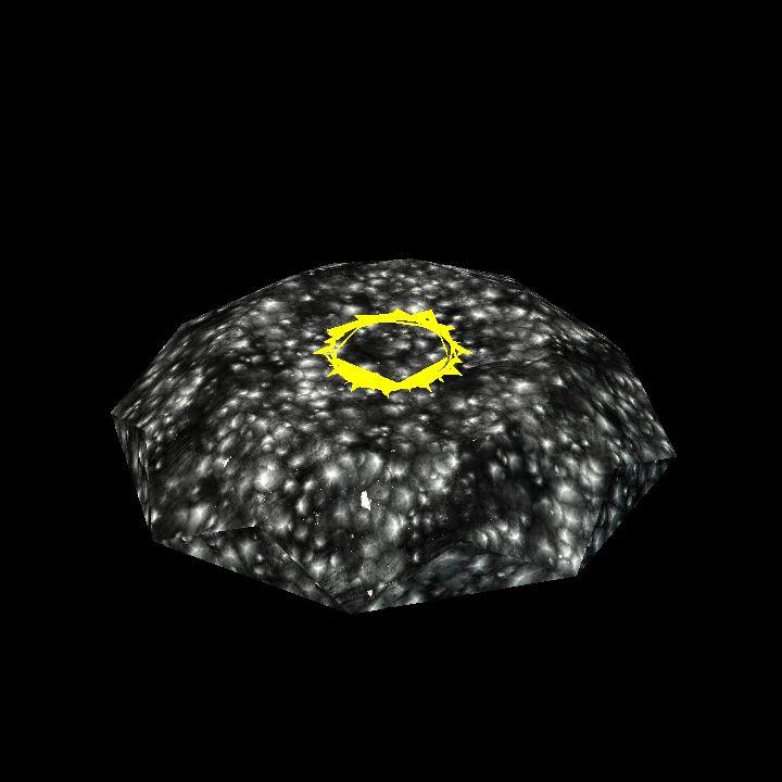 A glowing sigil stone D - circle 2