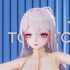 294_竖屏超涩露胸小黄裙大鸭大兔兔4k_Bronya_EXID_Hot_Pink