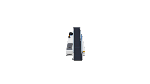 Luggage Loader Deployed - Airport Parts