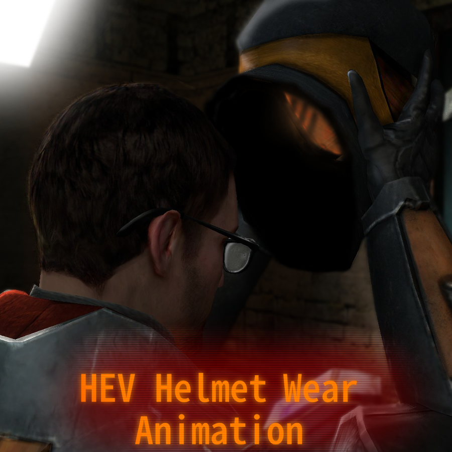 HEV Helmet Wear Animation