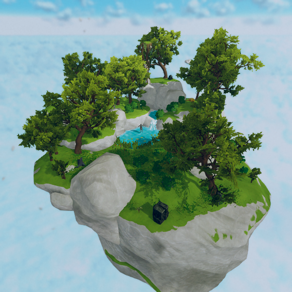 Small pond island